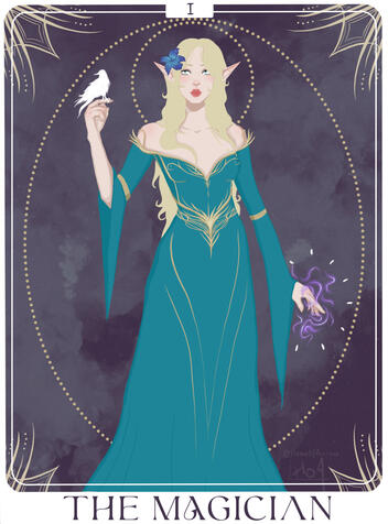 Tarot Card "The Magician"